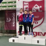 Pet medalja za Atletski klub Istočno Sarajevo na dvoranskom mitingu u Zetri
